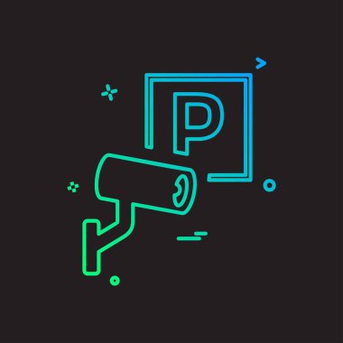 Seyahat simgesi tasarım vektörü