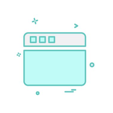 Web simge deisgn vektör