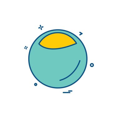 Meyve simgesi tasarım vektörü