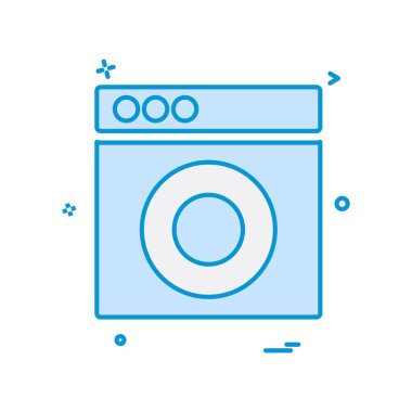 Web düzen simge tasarlamak vektör