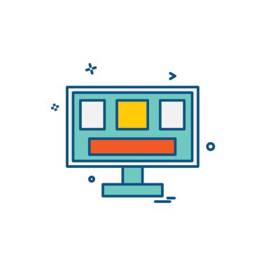 İş simge tasarlamak vektör