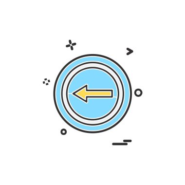 Trafik işaretleri simge tasarlamak vektör