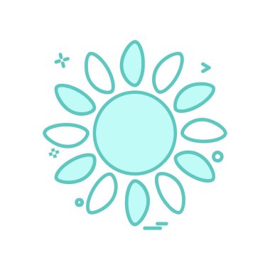 Hava simgesi tasarım vektörü