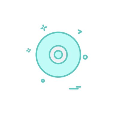 Disk simgesi tasarım vektörü