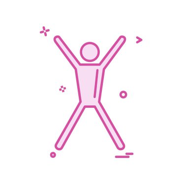 Avatar simge tasarım vektörü