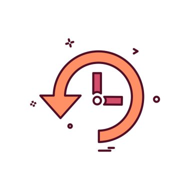 Simge tasarım vektörünü tazele