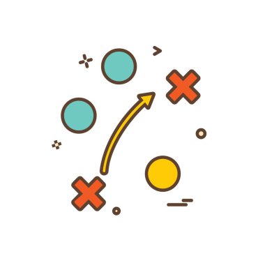 Rota tasarım simge tasarlamak vektör