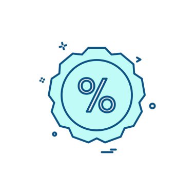 Şirket ofis simgesi tasarım vektörü