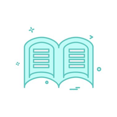 defter simge tasarlamak vektör