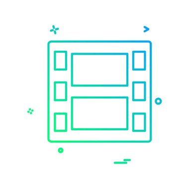 Ortam simgesi tasarım vektörü