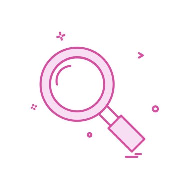 Arama simgesi vektör tasarımı