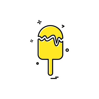 Gıda simge tasarlamak vektör