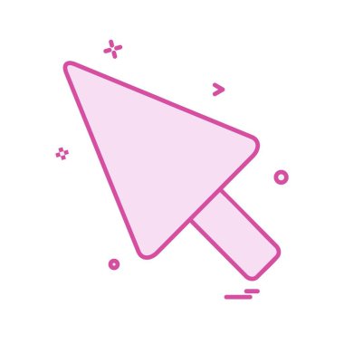 İşaretçi simge tasarlamak vektör