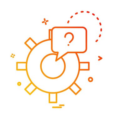 Vites simgesi tasarım vektörü