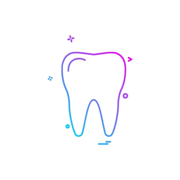 Zęby Człowieka Ikona Ilustracja Wektorowa — Wektor stockowy