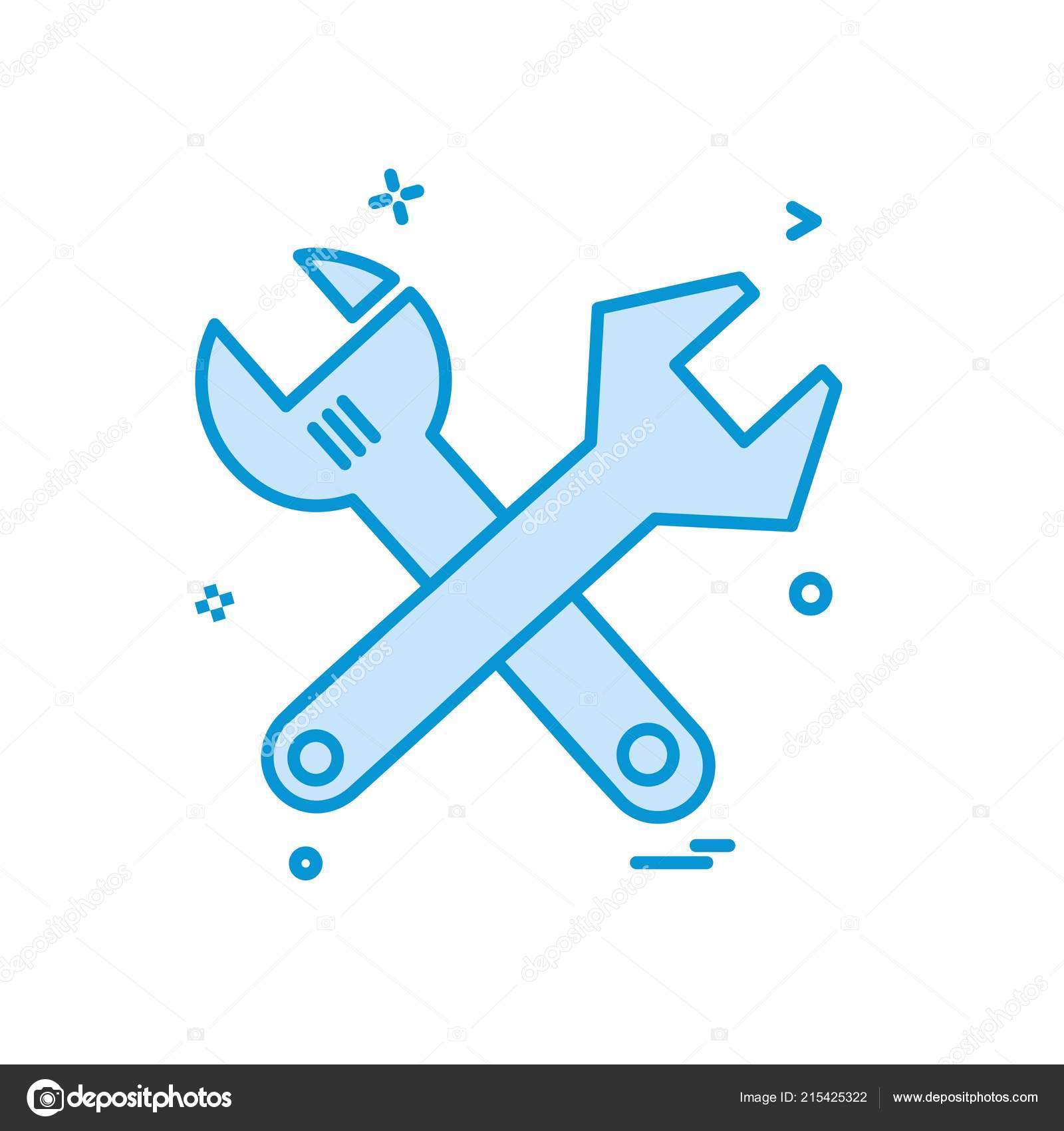 Hardware Tools Icon Design Vector Illustration Stock Vector by ...