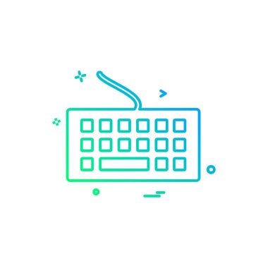 Bilgisayar Teknolojisi simgesi tasarım vektörü