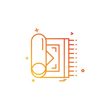 Dua mat simgesi tasarım vektörü 