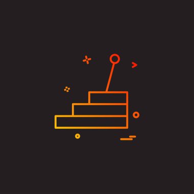 Araba atölyesi simge tasarım vektörü 