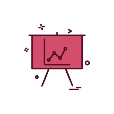 İş grafik simge tasarlamak vektör