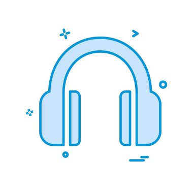 Müzik simge tasarlamak vektör