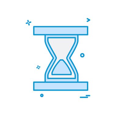 Simge tasarım vektörünü bekle