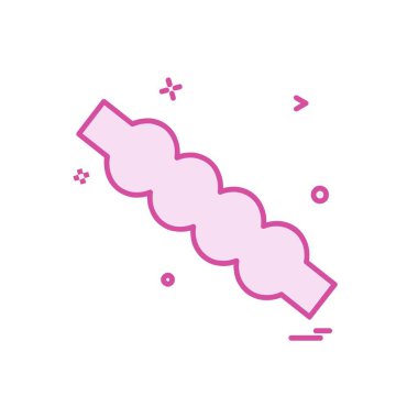 Kriket kalesi ikon tasarım vektörü