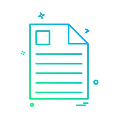 Tıbbi simge tasarım, renkli vektör çizim