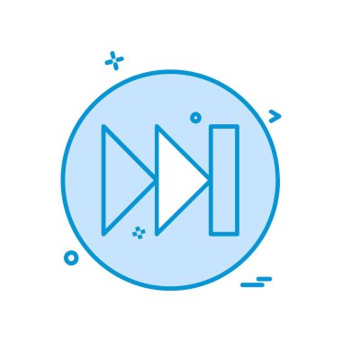 Ok simgesi tasarım vektörü