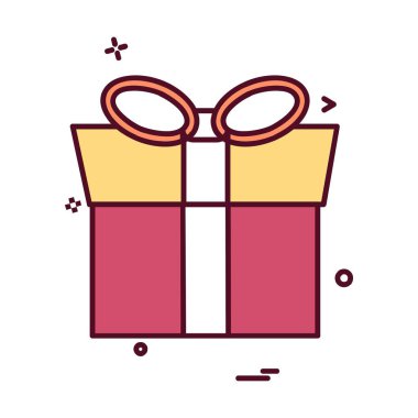 Doğum günü simgesi tasarım vektörü 