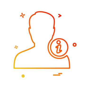 Avatar simge tasarlamak vektör