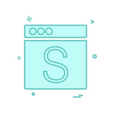 Web düzeni simge tasarım vektörü