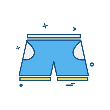 Yüzme simge tasarlamak vektör 