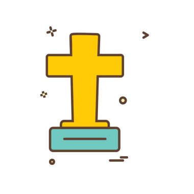 Cadılar Bayramı simgesi tasarım vektörü