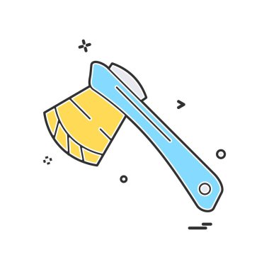 balta simgesi vektör tasarımı