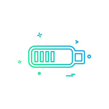 Simgesi tasarım, renkli vektör çizim İndiriyor