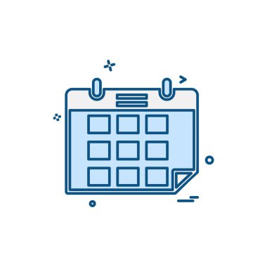 Şirket ofis simgesi tasarım vektörü