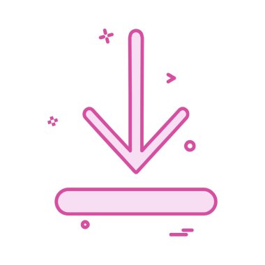 Ok simgesi tasarım vektörü