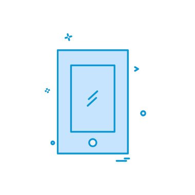 Tablet simge tasarlamak vektör