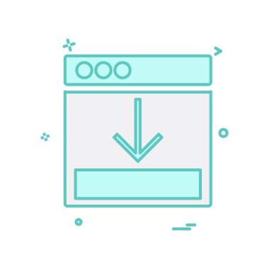 Web düzen simge tasarlamak vektör