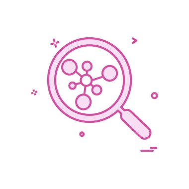 Arama simge tasarlamak vektör