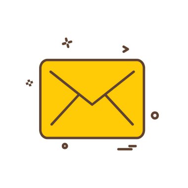 Harf simgesi tasarım vektörü