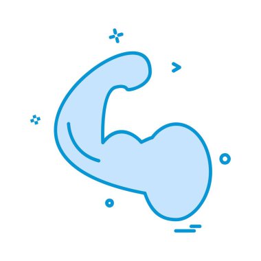 Spor salonu simge tasarlamak vektör 