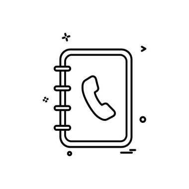 Belge simgesi tasarım vektörü