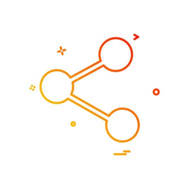 Simge tasarım vektörünü paylaş