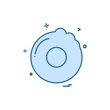 Gıda simge tasarlamak vektör