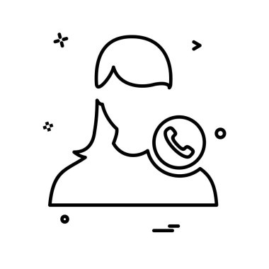 Kadın simge tasarlamak vektör