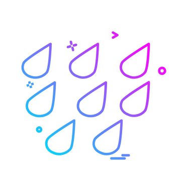 Hava simgesi tasarım vektörü