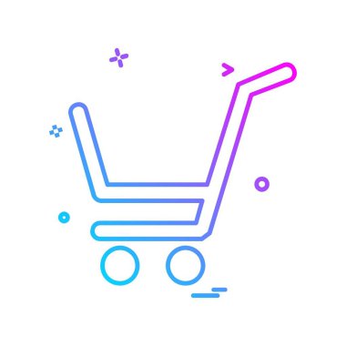 Alışveriş simge tasarlamak vektör 
