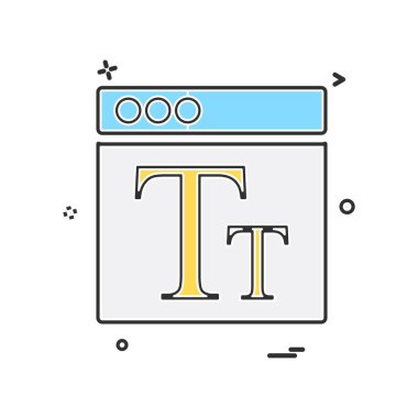 Web düzeni simge tasarım vektörü